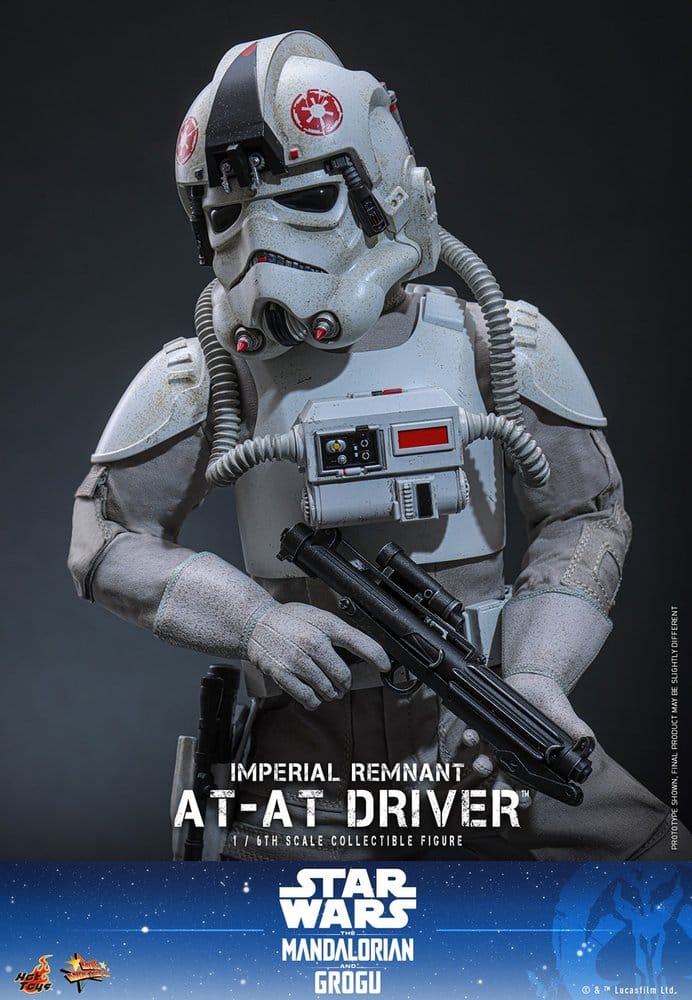 Star Wars Movie Masterpiece Actionfigur 1/6 Imperial Remnant AT-AT Driver 30 cm