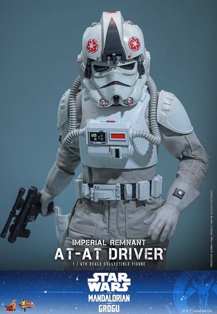 Star Wars Movie Masterpiece Actionfigur 1/6 Imperial Remnant AT-AT Driver 30 cm