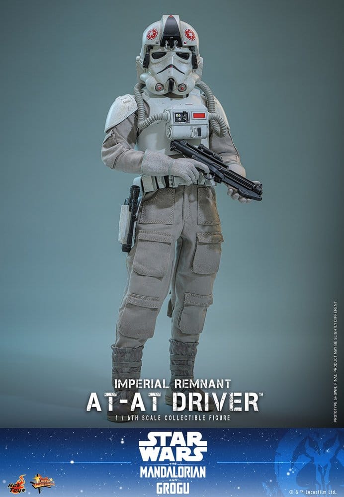 Star Wars Movie Masterpiece Actionfigur 1/6 Imperial Remnant AT-AT Driver 30 cm