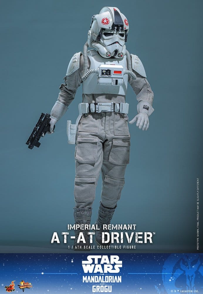 Star Wars Movie Masterpiece Actionfigur 1/6 Imperial Remnant AT-AT Driver 30 cm