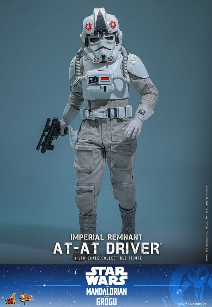 Star Wars Movie Masterpiece Actionfigur 1/6 Imperial Remnant AT-AT Driver 30 cm