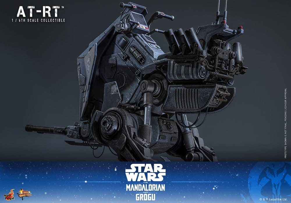 Star Wars: The Mandalorian & Grogu Movie Masterpiece Actionfiguren Set 1/6 Imperial Remnant AT-RT Driver & AT-RT 60 cm