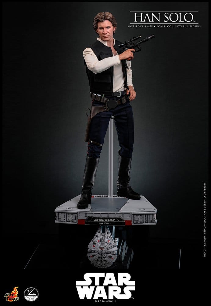 Star Wars Episode IV Actionfigur 1/4 Han Solo 46 cm