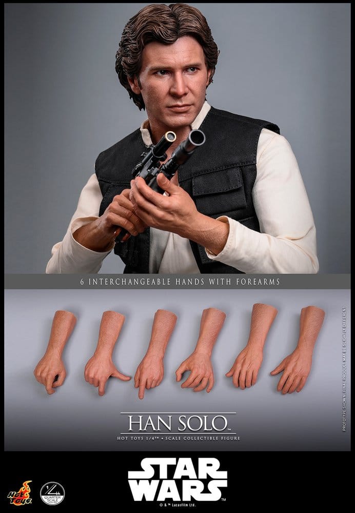 Star Wars Episode IV Actionfigur 1/4 Han Solo 46 cm