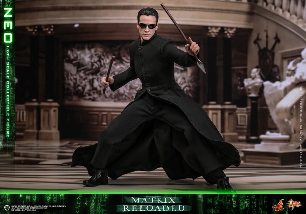 Matrix Movie Masterpiece Action Figur 1/6 Neo 31 cm