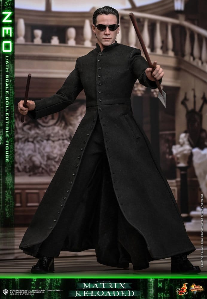 Matrix Movie Masterpiece Action Figur 1/6 Neo 31 cm