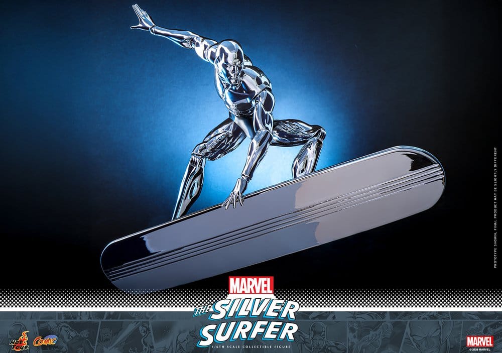 Marvel Actionfigur 1/6 Silver Surfer 32 cm