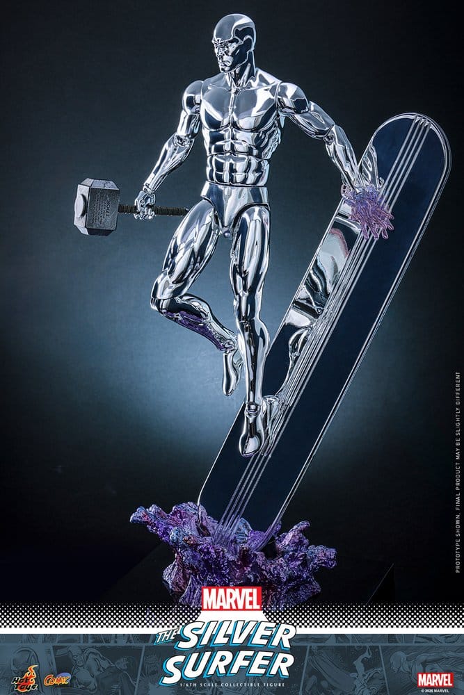 Marvel Actionfigur 1/6 Silver Surfer 32 cm