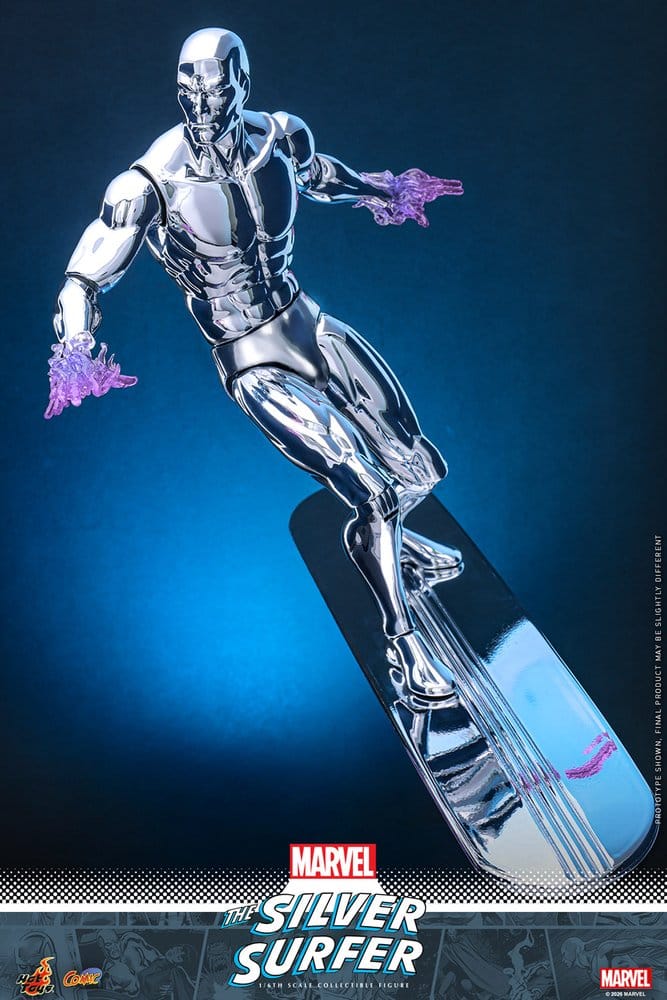 Marvel Actionfigur 1/6 Silver Surfer 32 cm