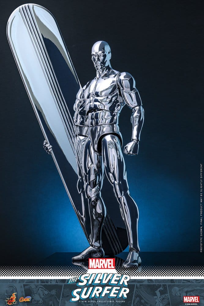 Marvel Actionfigur 1/6 Silver Surfer 32 cm