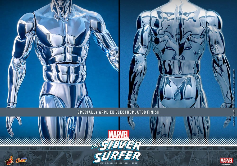 Marvel Actionfigur 1/6 Silver Surfer 32 cm