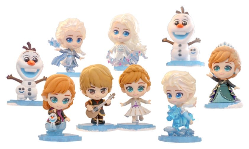 Die Eiskönigin Cosbi Minifiguren 8 cm Blind Box Display (8)