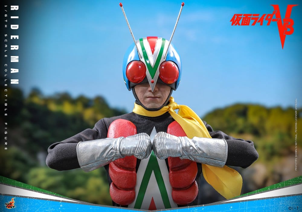 Kamen Rider Actionfigur 1/6 Riderman 30 cm