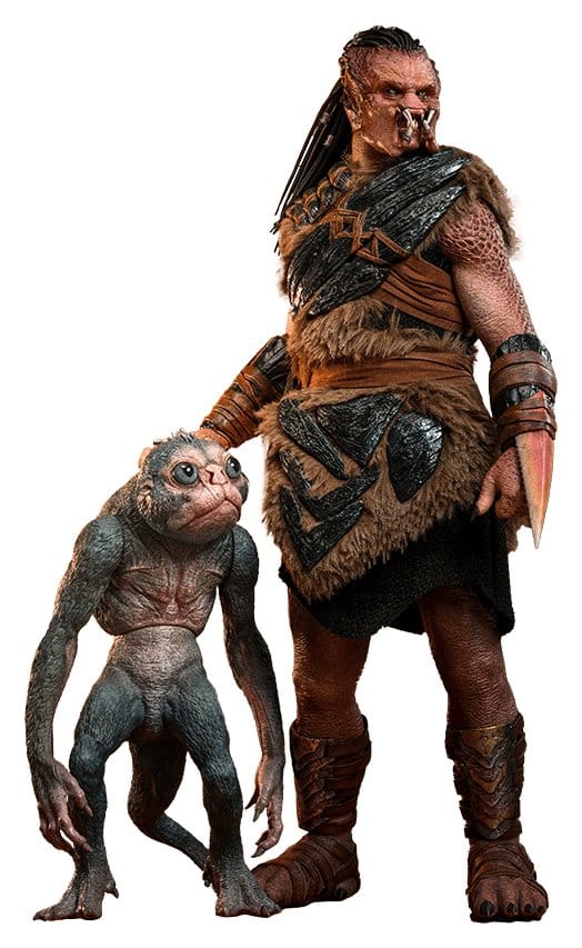 Predator: Badlands Movie Masterpiece Actionfiguren 2er-Pack 1/6 Dek (Bone Bison Armor) and Bud 31 cm