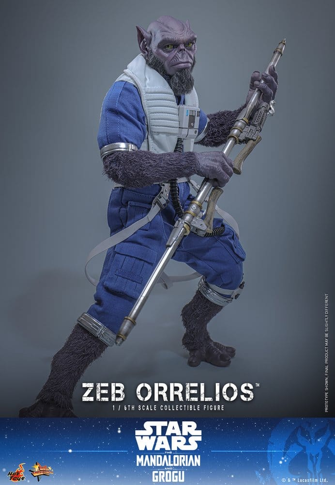 Star Wars Movie Masterpiece Actionfigur 1/6 Zeb Orrelios 33 cm