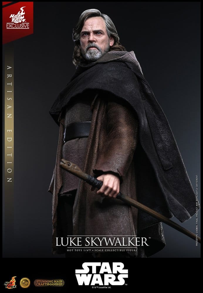 Star Wars: Die letzten Jedi Movie Masterpiece Actionfigur 1/6 Luke Skywalker (Artisan Edition) 29 cm