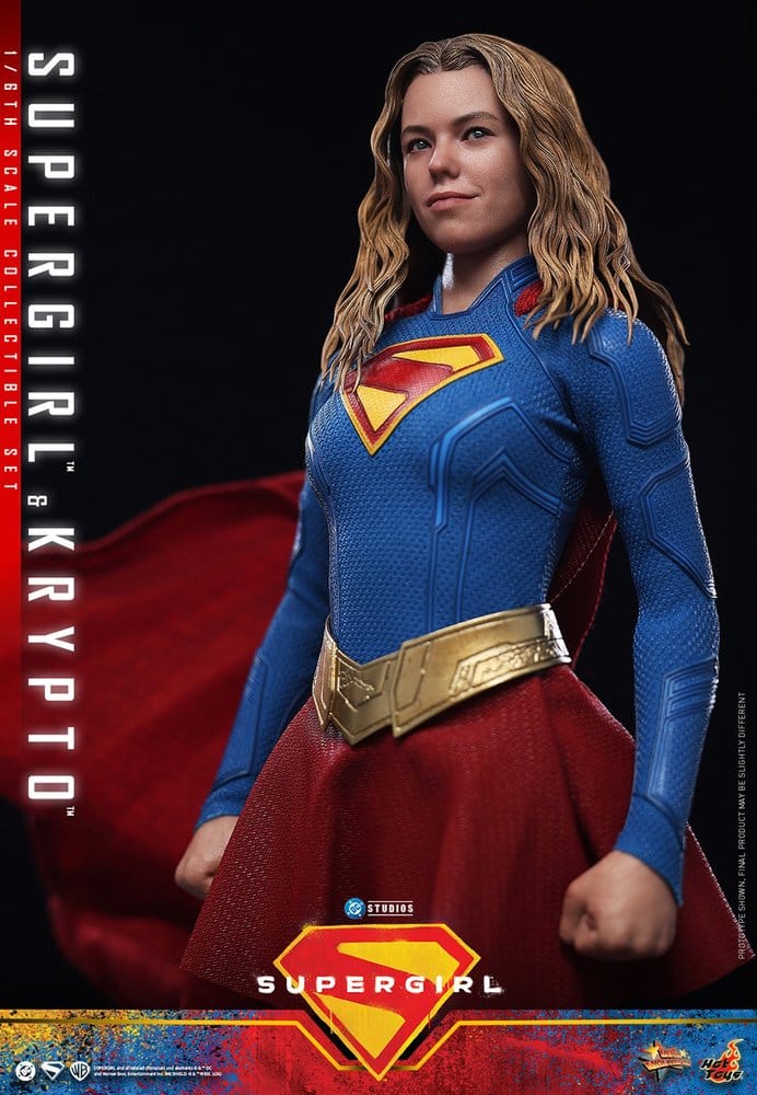 DC Comics Movie Masterpiece Actionfiguren Set Supergirl & Krypto 28 cm