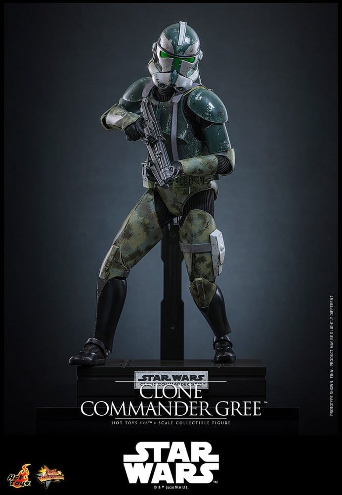 Star Wars Movie Masterpiece Actionfigur 1/6 Clone Commander Gree 30 cm