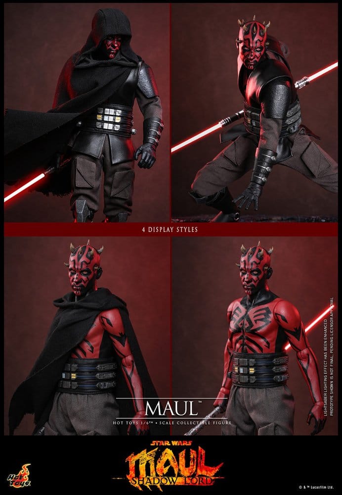 Star Wars: Maul - Shadow Lord Television Masterpiece Actionfigur 1/6 Maul 29 cm