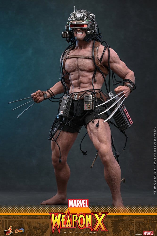 Marvel Comic Masterpiece Actionfigur 1/6 Weapon X 31 cm