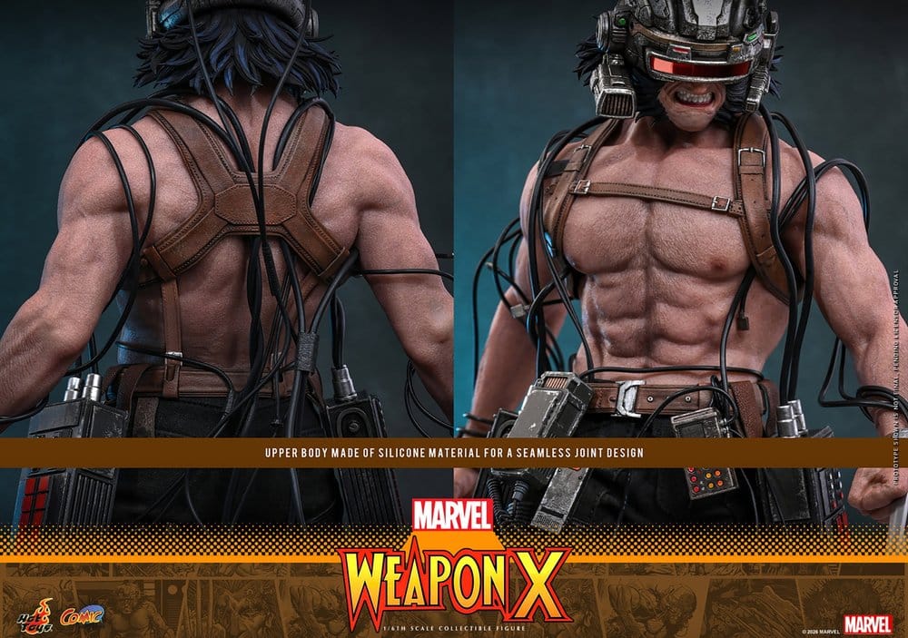 Marvel Comic Masterpiece Actionfigur 1/6 Weapon X 31 cm