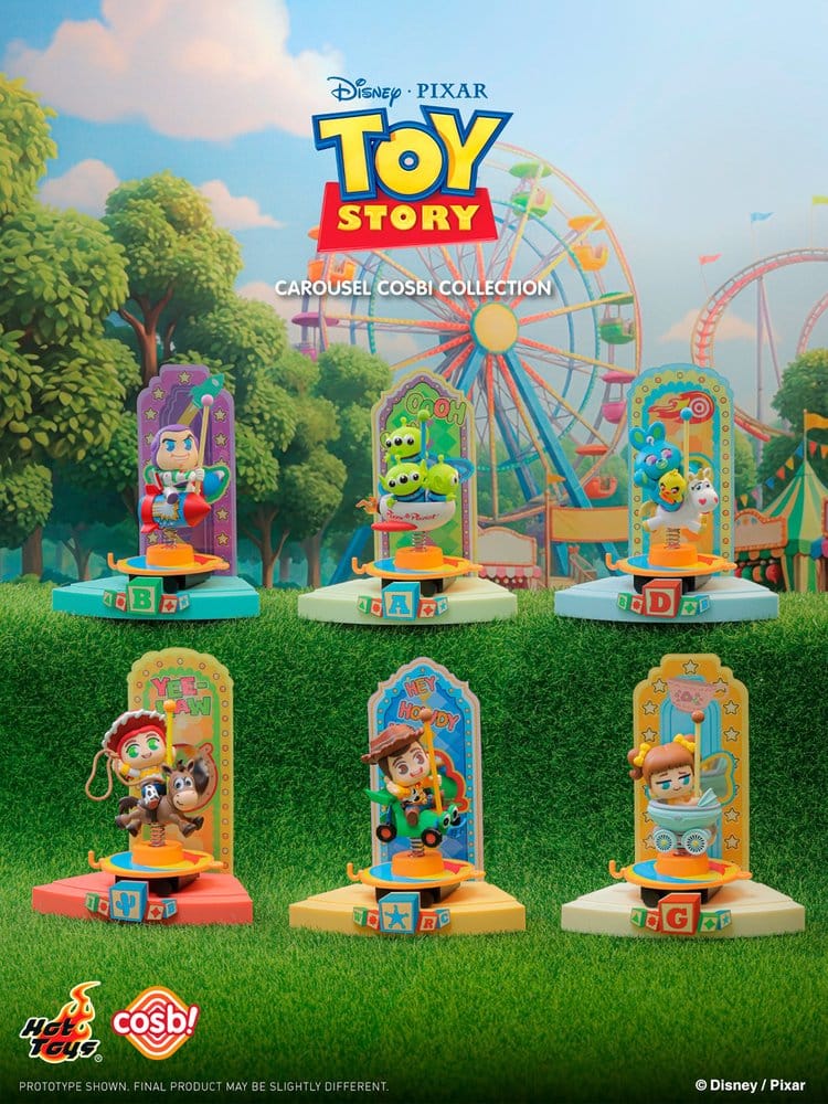 Toy Story Cosbi Minifiguren Carousel Collection 10 cm Blind Box Display (6)