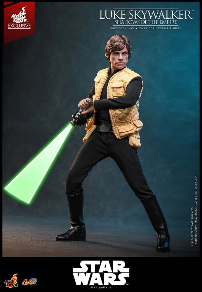 Star Wars Comic Masterpiece Actionfigur 1/6 Luke Skywalker (Shadows Of The Empire) (Hot Toys Exclusive) 28 cm