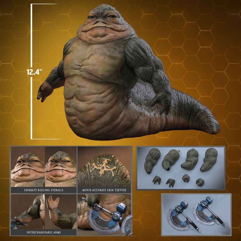 Star Wars Movie Masterpiece Actionfigur 1/6 Rotta The Hutt 32 cm