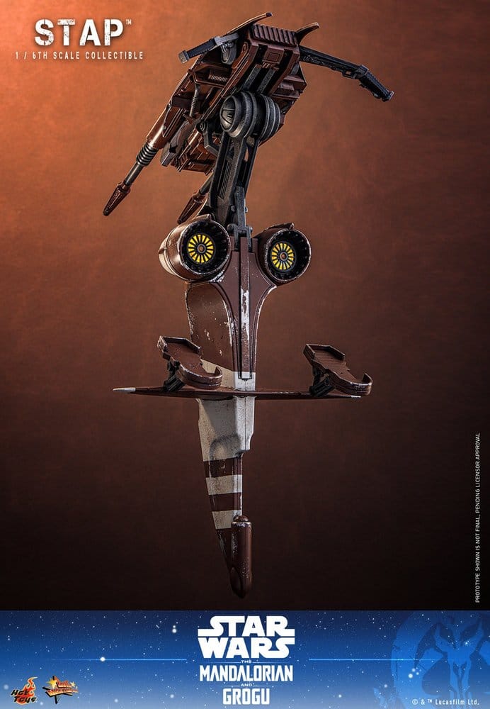 Star Wars: The Mandalorian & Grogu Movie Masterpiece Zubehör 1/6 STAP 32 cm