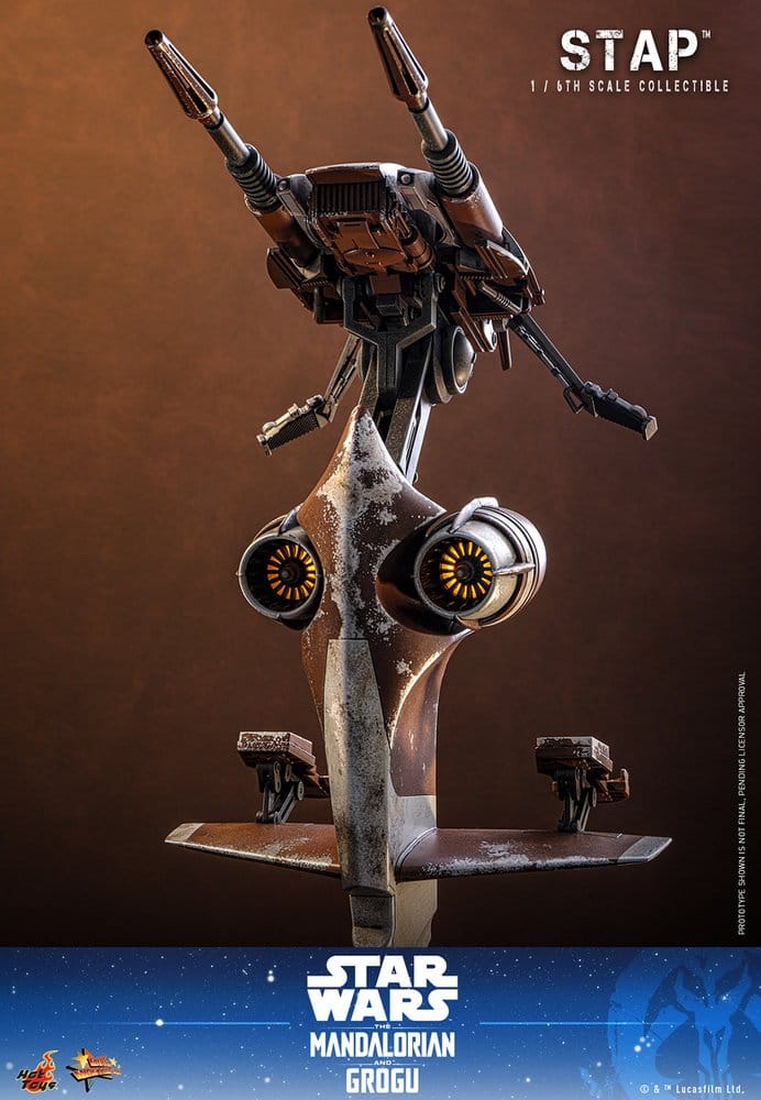Star Wars: The Mandalorian & Grogu Movie Masterpiece Zubehör 1/6 STAP 32 cm