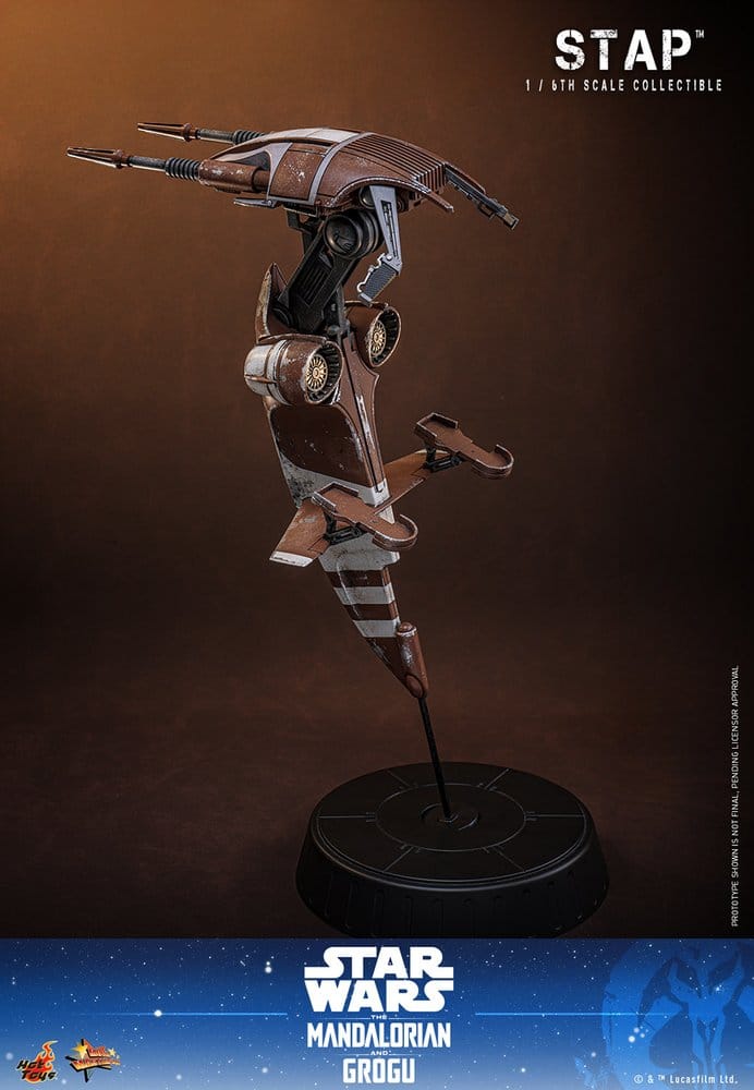 Star Wars: The Mandalorian & Grogu Movie Masterpiece Zubehör 1/6 STAP 32 cm