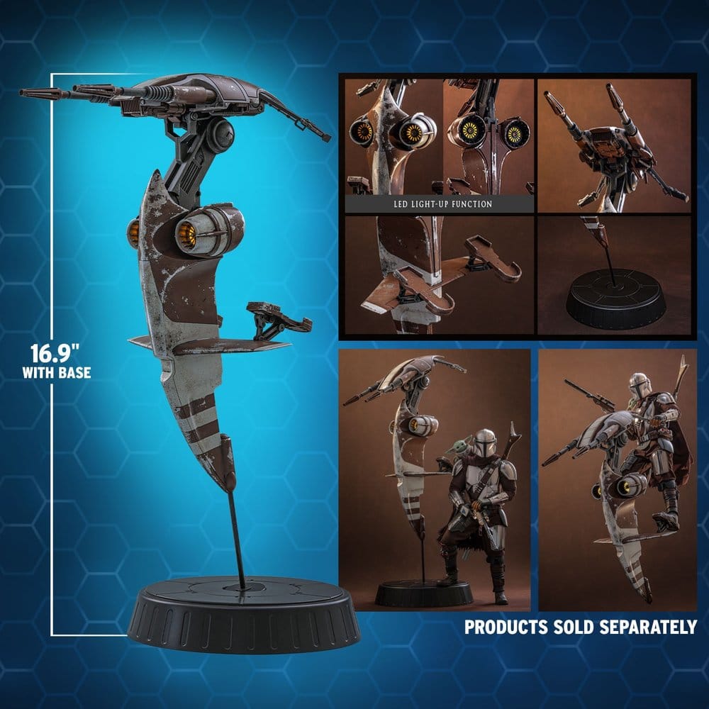 Star Wars: The Mandalorian & Grogu Movie Masterpiece Zubehör 1/6 STAP 32 cm
