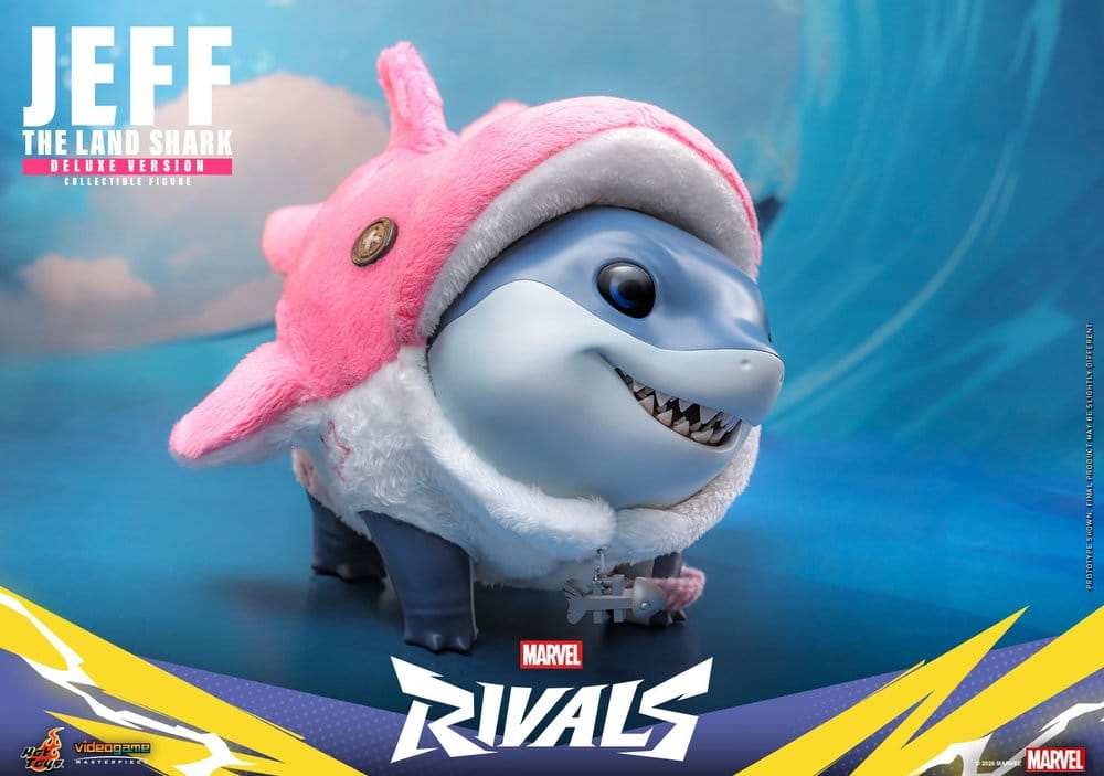 Marvel Rivals Videogame Masterpiece Series Actionfigur Jeff the Land Shark (Deluxe Version) 11 cm