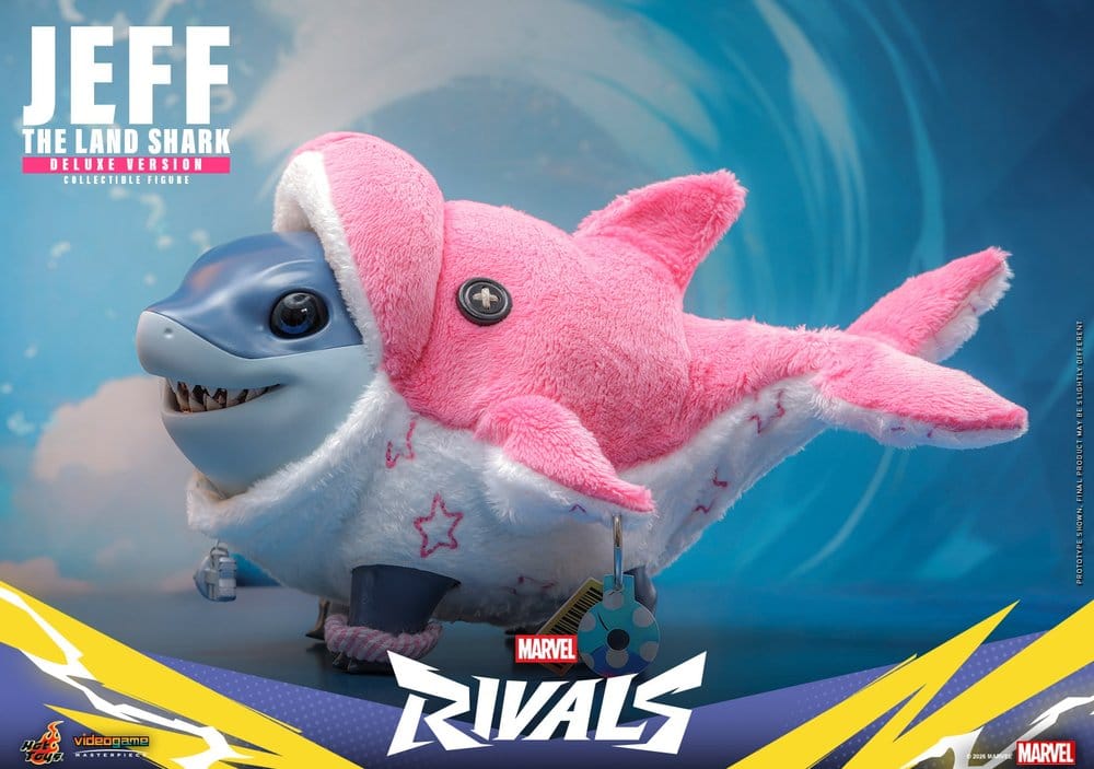 Marvel Rivals Videogame Masterpiece Series Actionfigur Jeff the Land Shark (Deluxe Version) 11 cm