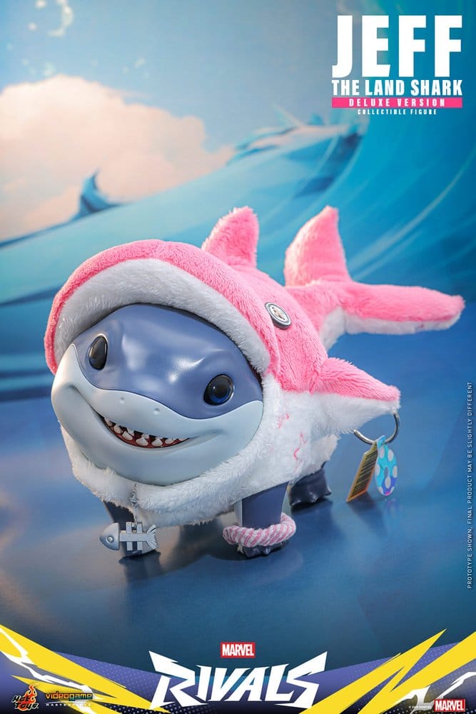 Marvel Rivals Videogame Masterpiece Series Actionfigur Jeff the Land Shark (Deluxe Version) 11 cm