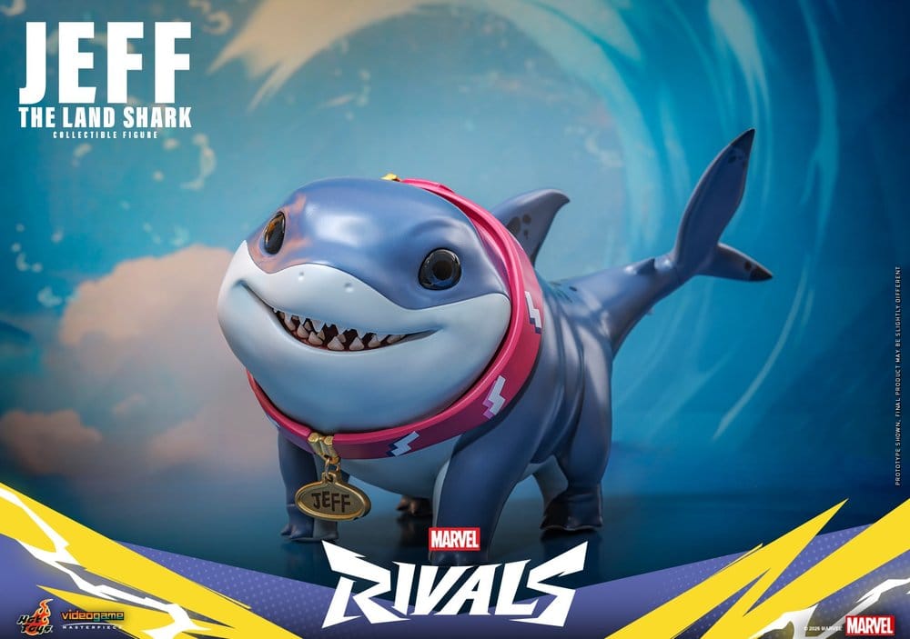 Marvel Rivals Videogame Masterpiece Series Actionfigur Jeff the Land Shark 11 cm