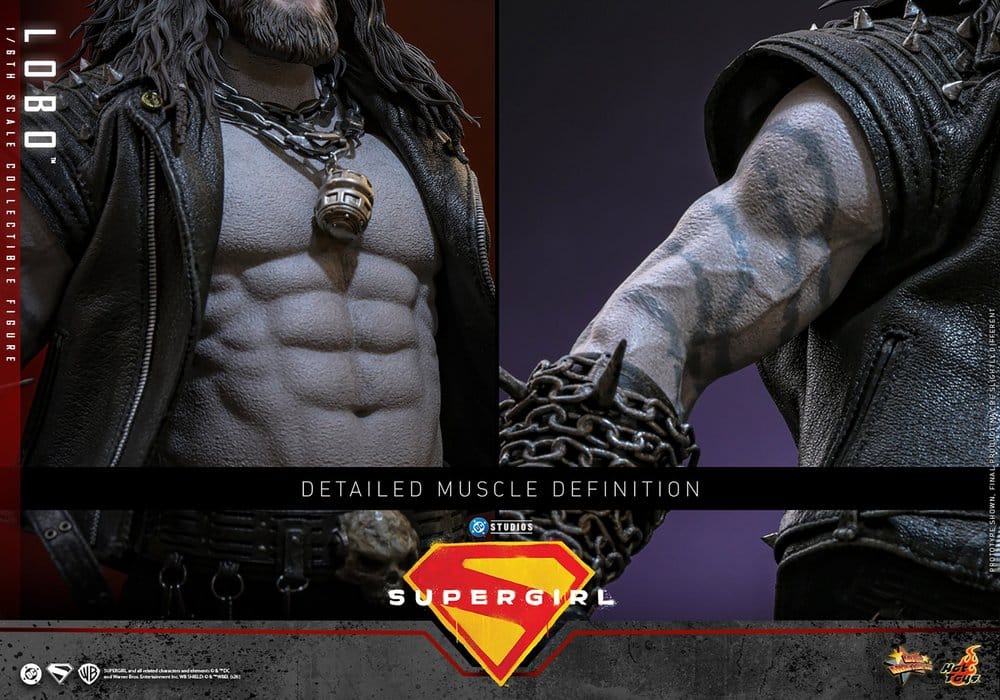 DC Comics Movie Masterpiece Actionfigur 1/6 Lobo 33 cm
