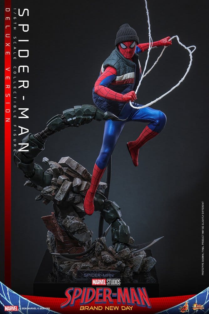 Marvel Spider-Man: Brand New Day Actionfigur 1/6 Spider-Man (Deluxe Version) 29 cm