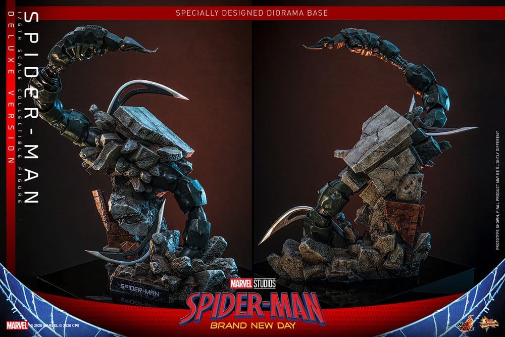 Marvel Spider-Man: Brand New Day Actionfigur 1/6 Spider-Man (Deluxe Version) 29 cm