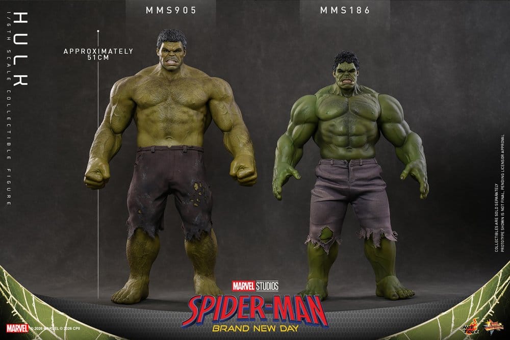 Marvel Actionfigur 1/6 Hulk 51 cm