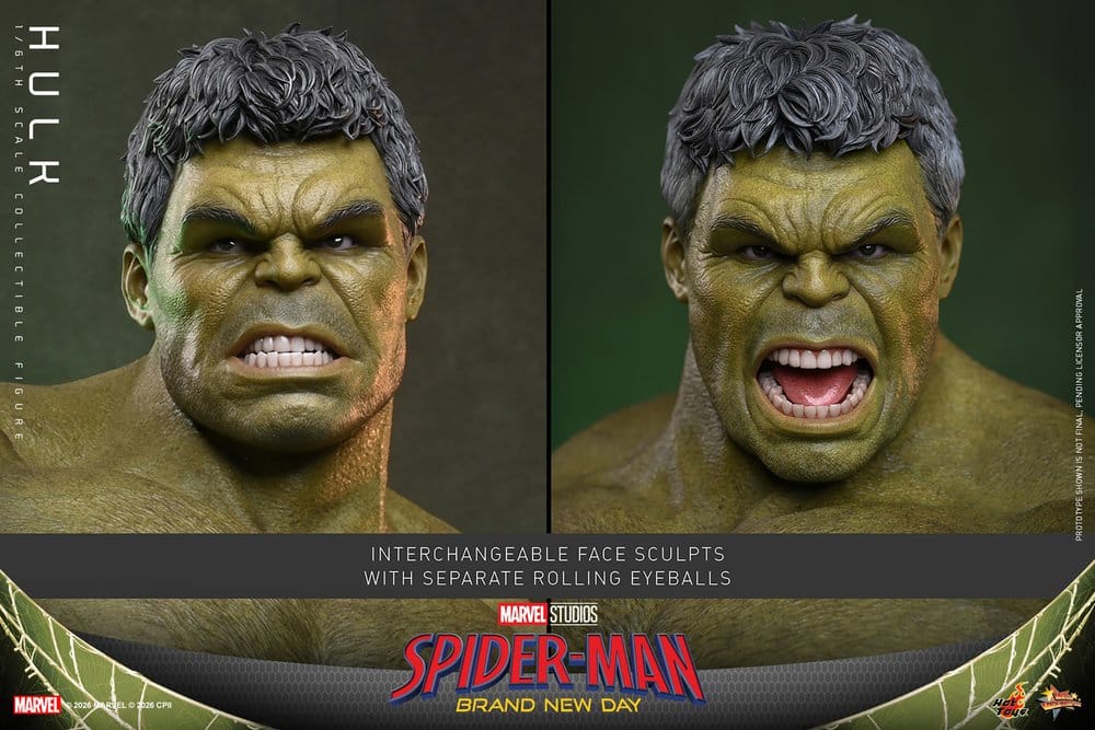 Marvel Actionfigur 1/6 Hulk 51 cm