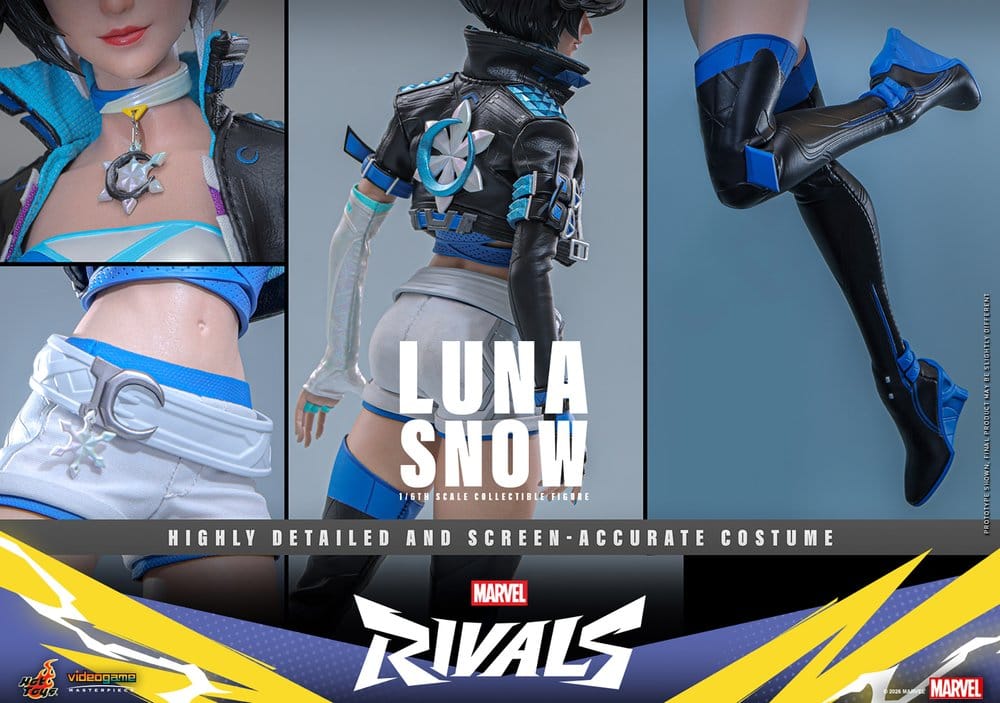 Marvel Rivals Videogame Masterpiece Actionfigur 1/6 Luna Snow 28 cm