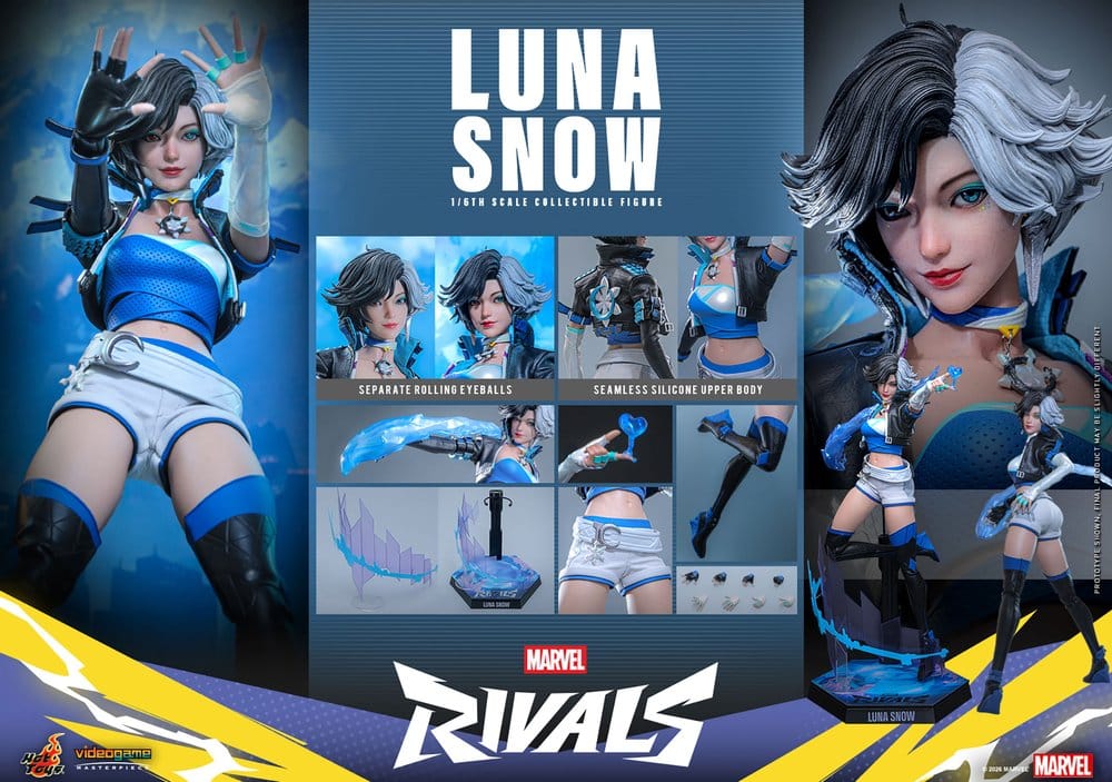 Marvel Rivals Videogame Masterpiece Actionfigur 1/6 Luna Snow 28 cm