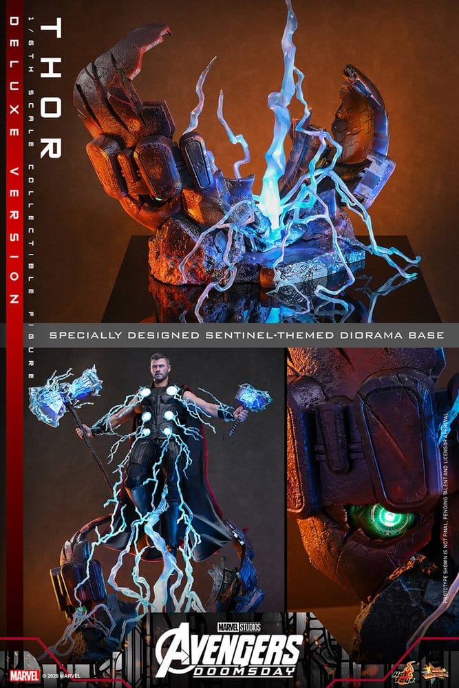 Avengers: Doomsday Movie Masterpiece Actionfigur 1/6 Thor (Deluxe Version) 32 cm