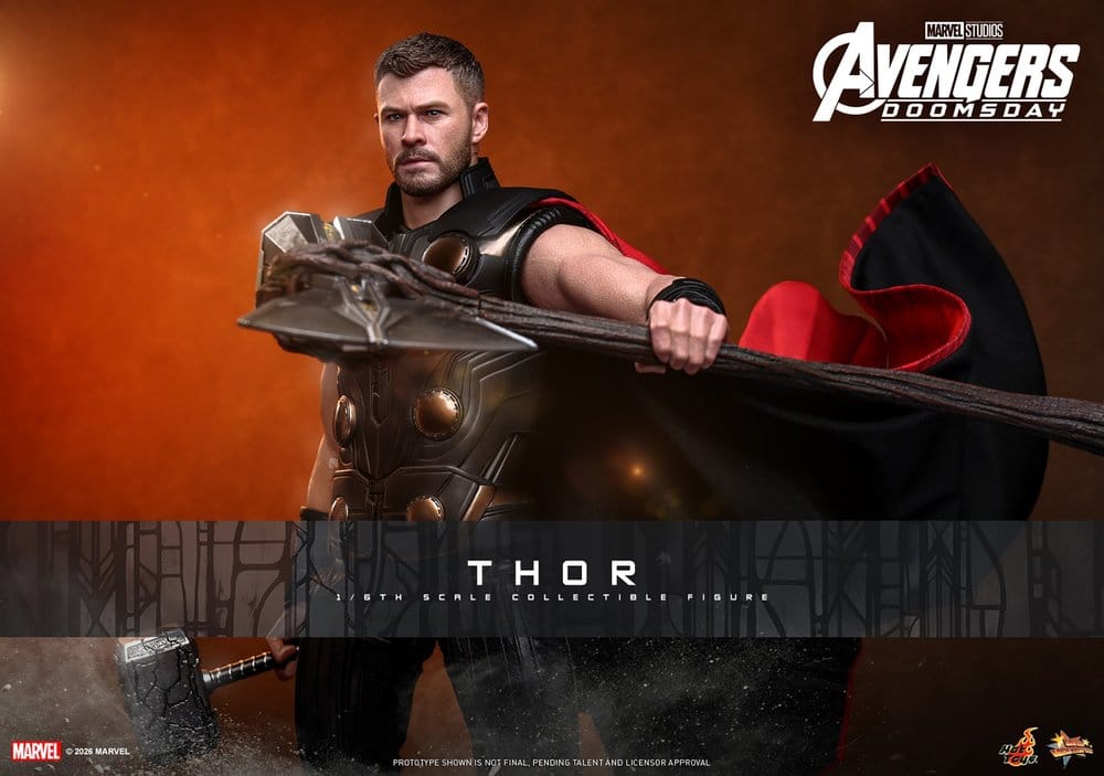 Avengers: Doomsday Movie Masterpiece Actionfigur 1/6 Thor 32 cm