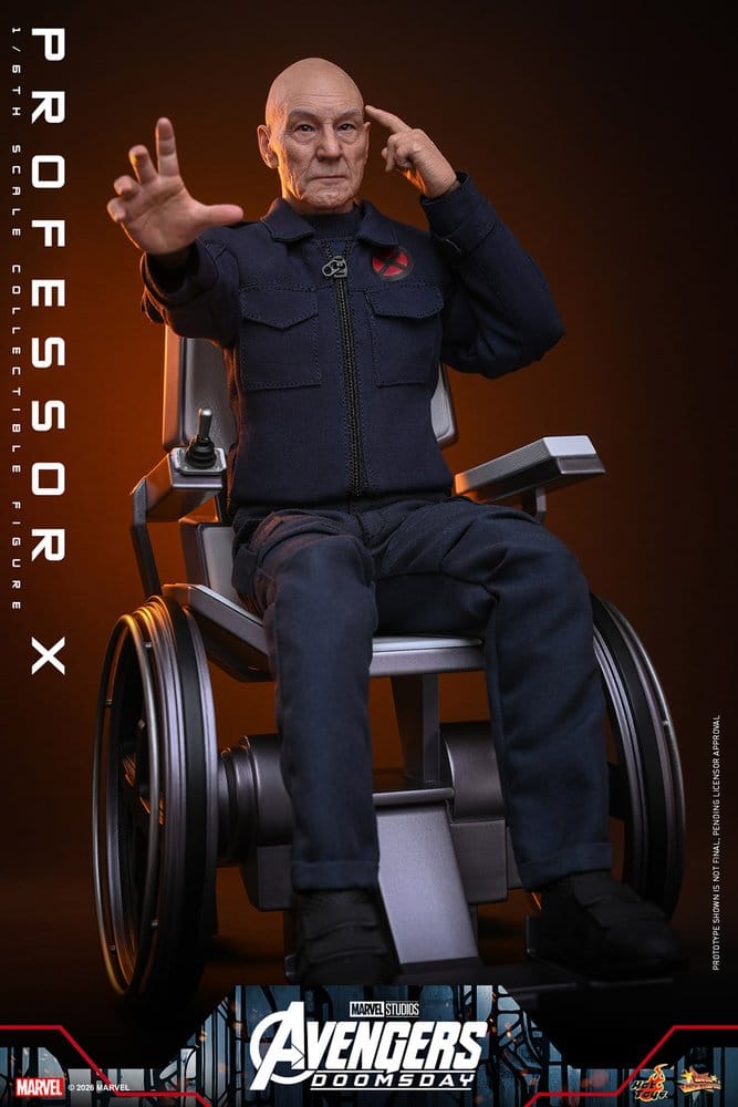 Marvel X-Men Actionfigur 1/6 Professor X 25 cm