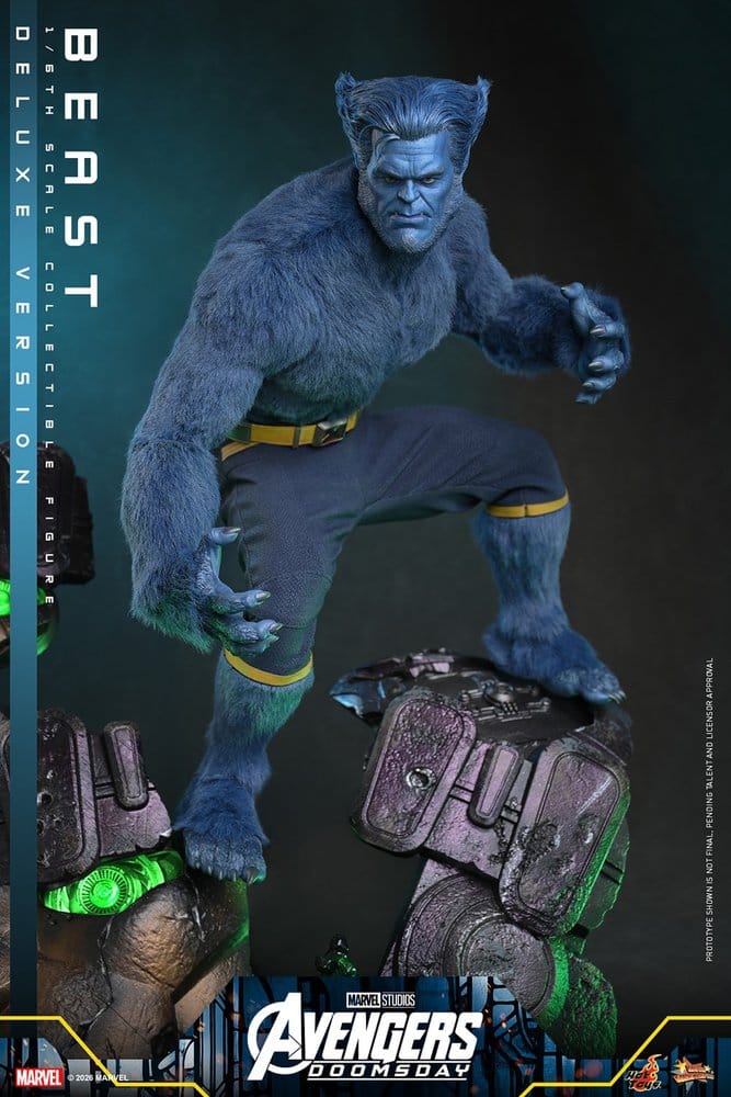 Marvel X-Men Movie Masterpiece Actionfigur 1/6 Beast (Deluxe Version) 33 cm