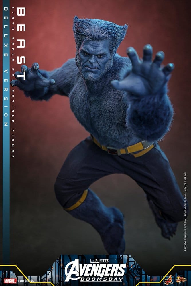 Marvel X-Men Movie Masterpiece Actionfigur 1/6 Beast (Deluxe Version) 33 cm