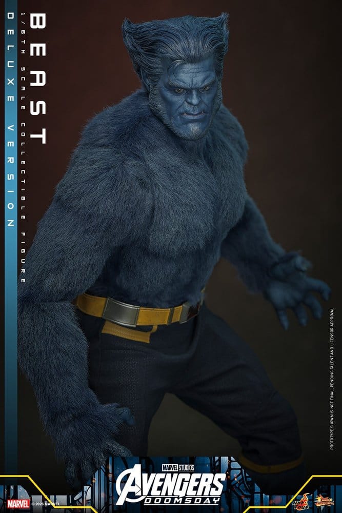 Marvel X-Men Movie Masterpiece Actionfigur 1/6 Beast (Deluxe Version) 33 cm
