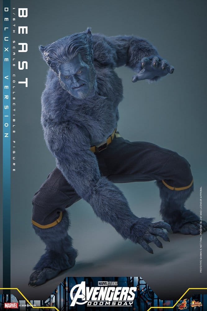 Marvel X-Men Movie Masterpiece Actionfigur 1/6 Beast (Deluxe Version) 33 cm